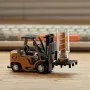 TRASPED HG-4-243 RTR 1/64 2.4G Mini RC Car Alloy Forklift Support App Remote Controlled LED Light Sound Engineering Vehicle Desktop Toys Model Collection Gift For Boys