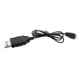 Eachine Mini Mustang P-51D F4U T-28 Trojan F22 F16 BF109 Spitfire P40 A6M Zero FW190 RC Airplane Lipo Battery USB Charging Cable Wire 1S