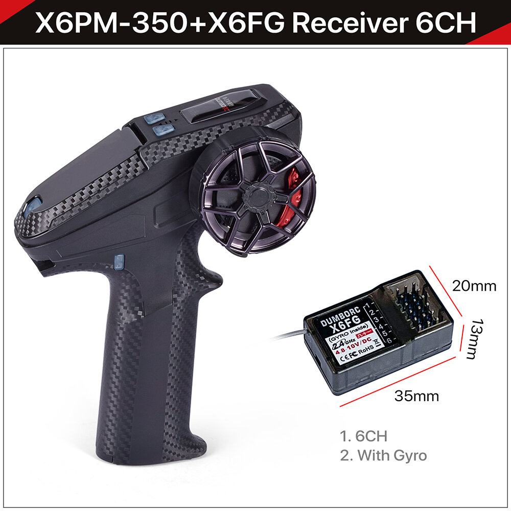 X6PM-350+X6FG Receiver