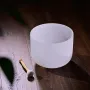 [US Direct]432Hz CVNC 8\ A/B/C/D/F/G Note Frosted Crystal Singing Bowl Sound Healing Yoga