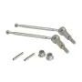 2PCS Xinlehong Upgraded 30-WJ02 Front Universal Drive Shaft for 9130 9135 9136 9137 1/16 RC Car