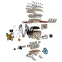 TECHING DM118 Alloy V8 8 Cylinder Engine Model DIY Assembly Kit Excellent STEAM Science Education Discovery Toys Children Gifts
