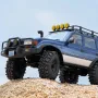FMS FCX10 PRO 1/10 2.4G 4WD Brushless RC Car for TOYOTA Land Cruiser LC80 RS Remote Controlled Locking Differentials Two Speed Portal Axles LED Light Vehicles Models Toys