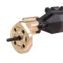 Upgraded Metal Accessories Brass Rear Axle Cup+Counterweight Block Gear Cover for MJX 1/12 H12Y H12Y+ RC Car Vehicle Models Spare Parts