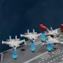 JJRC S19-YW 2.4G Dual Motor RC Simulation Aircraft Carrier RTR Boat Models Toy
