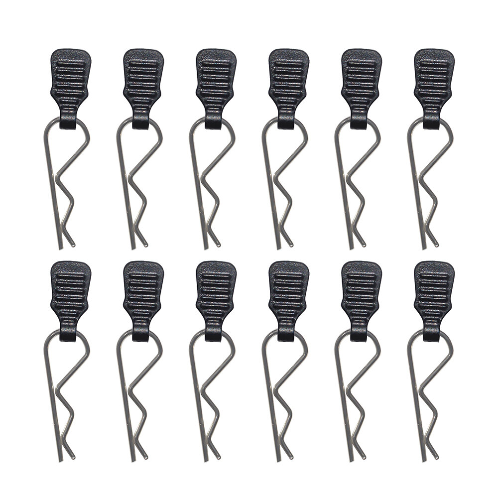 12pcs Silver 0.7*17mm