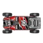 LDRC 18499 RTR 1/18 2.4G 4WD RC Car Rock Crawler Pipe Rack Off-Road Climbing Truck LED Light Full Proportional Vehicles Models Straight Bridge Axle Toys
