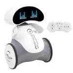 JJRC R33 Rocki 2.4GHz Intelligent RC Robot Touch Sensor LED Light Programming Auto Demo for Children Gift