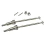 2PCS Xinlehong Upgraded 30-WJ02 Front Universal Drive Shaft for 9130 9135 9136 9137 1/16 RC Car