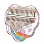 Zani Professional Kalimba 21 Keys Shell Kalimba 21 Keys Thumb Piano Crystal Acrylic Kalimba Finger Piano Keyboard Instrument