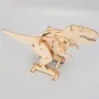 Wooden Jigsaw Puzzle Tyrannosaurus Model Assembly Kit DIY Children's Science Experiment Education Puzzle Toy Student Technology Small Production
