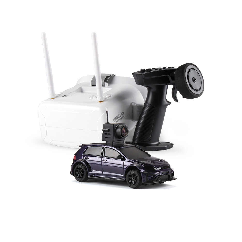 Purple Car+FPVBOX+Goggles+Remote Controller