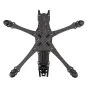 DeepSpace SEEKER5 DC 228mm / XL 224mm Wheelbase 5 Inch Frame Kit Support Analog Version for Freestyle RC FPV Racing Drone