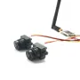 EWRF FPV Dual Camera System 1000TVL CMOS Mini Two Cameras + 5.8Ghz 600mW 40CH VTX + 3CH Switch Support PMW for RC Racing Drone
