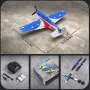 Volantexrc Mini Mustang P-51D Miss America EPP 400mm Wingspan 2.4G 4CH 6-Axis Gyro One Key Aerobatics XPilot Stabilization System RC Airplane Trainer RTF for Beginner