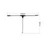 Foxeer ELRS 915/868MHz Long Range T-Type RC Receiver Antenna For FPV RC Drone Mobula7 Mobula6