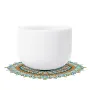 [US Direct]432Hz CVNC 8\ A/B/C/D/F/G Note Frosted Crystal Singing Bowl Sound Healing Yoga