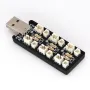 1S 6CH USB Charger 3.7V/4.2V 3.8V/4.35V Charging Hub Board PH1.25 Ph2.0 Adapter for RC Drone Quadcopter Lipo LIHV Battery