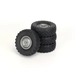 4PCS LDRC P06 1201 WPL C34 C44 MN D90 D99 1/12 1/16 RC Car Upgraded Soft Vacuum Tires Wheels Vehicles Models Spare Parts L0001