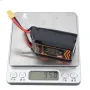 ZOP Power 14.8V 850mAh 100C 4S Lipo Battery XT30 Plug for RC Racing Drone