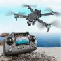 XKJ K13 MAX WiFi FPV with LCD Screen Controller HD Camera Optical Flow Positioning Brushless Foldable RC Drone Quadcopter RTF