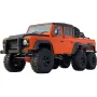 AUSTARHOBBY AXX6 RTR 6X6 1/10 2.4G 6WD RC Mobil untuk Land Rover untuk Defender Rock Crawler Off-Road Climbing Truk Lampu LED Logam Gigi Kendaraan Model Mainan