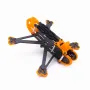 TEOSAW Drake35 155mm Wheelbase Carbon Fiber 3.5 Inch Frame Kit Support Vista Air Unit for DIY RC Drone FPV Racing