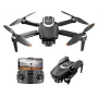 YCRC A10 PRO WiFi FPV com câmera dupla HD, servo cardan de 2 eixos, 360°, prevenção de obstáculos, posicionamento de fluxo óptico, sem escovas, dobrável, RC Drone Quadcopter RT