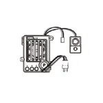 MJX 14209 14210 RC Car ESC Spart Parts E45AZ