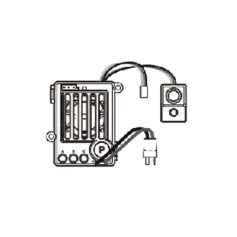 MJX 14209 14210 RC Machin ESC Spart Pati E45AZ
