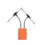 Kit di modifica JR-Bay GEPRC RX come TX 915M/2.4G Antenne T-Type a doppia frequenza fai da te per aeroplani RC, droni da corsa FPV