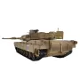 Heng Long 3918-1 7.0 US M1A2 1/16 2.4G RC Tank Pertempuran Peluncuran Inframerah RTR Kendaraan Mainan Suara Asap Model