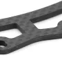 Upgraded Carbon Fiber Bumper Plate Accessories for Tamiya TA08 RC Car Vehicle Models Spare Parts LY136
