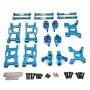 Upgrade Metal Accessories Set for Wltoys 124007 144001 124017 124019 Remote Control RC Car Spare Parts