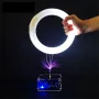 Stark Long Arc And Bluetooth Music Dual Mode Music Tesla Coil Palm Flash Bluetooth Flash Length 10CM Science Toys