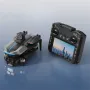 AE8 EVO GPS 5G WiFi FPV with 5.9inch LCD Screen Controller 720P HD Dual Camera Servo Gimbal 360° Obstacle Avoidance Brushless Foldable RC Drone Quadcopter RTF