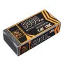 ZOP Power 7.4V 5000mAh 120C 2S Lipo Battery T Deans Plug Hard Case for RC Car