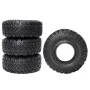 4PCS 1.9 inch Ko2 Wheel Tires for 1/10 SCX10 TRX4 Climbing RC Car Model Parts