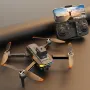 ZHENG FEI TOYS F168 Três Câmeras WiFi FPV com 3 Lentes HD Dual Servo Gimbal 360º Obstáculo Evitação Posicionamento de Fluxo Óptico Sem Escovas Dobrável RC Drone Quadricóptero RT