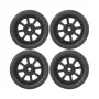 4PCS LDRC A86 A86P 1/18 RC Car Spare Tires Wheels 4mm Hex LA0017 Drift Vehicles Models Parts Accessories