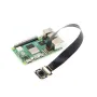 Waveshare 8MP IMX219 FPV Camera Module 79.3°/ 120° FOV MIPI-CSI Interface for Raspberry Pi5 Comes with CSI Flexible Cable 200mm for RC Drone