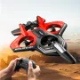 YLR/C S83 2.4G EPP Glider Altitude Hold Mode 360° Roll 4 Motors 4CH LED RC Drone Airplane Quadcopter Stunt Fighter RTF