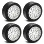 4 stuks wielnaafrubbers voor 1/8 ARRMA 1/7 Infraction 6S F1 Limitless RC-automodellen en onderdelen