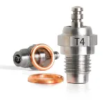 Hot T4 Spark Glow Plug RC Cars Parts Vehicles Models Simulation Four Stroke Methanol Nitro Engine RS Toyan SAITO Spare Accessories