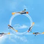 MO-FLY MF-A84 690mm Wingspan 2.4G 10CH Built-in Gyro 3D/6G Switchable Aerobatics EPP RC Airplane Glider RTF Compatible DSM SBUS