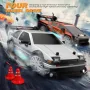 ENOZE 8603 8604 RTR 1/24 2.4G 4WD 30km/h Drift RC Car Tesla AE86 High Speed Racing LED Light On-Road Vehicles Models Toys