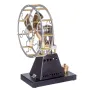 STARPOWER YH003 4-Blades Retro Fan Thermal Power Stirling Engine Model Physics Experiment Science Discovery Production Invention Gift Collection Toys
