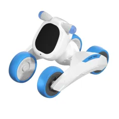 JJRC R28 2.4G Akıllı Konuşan RC Robot Köpek Yavrusu Sesli Diyalog Etkileşim Sevimli Pet Çocuklar Için Erken Eğitim Oyuncakları