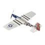 Dancing Wing Hobby E45 P-51 1000mm Wingspan EPP RC Airplane Fighter KIT/ KIT+Motor+Props+Servo+ESC Power Combo