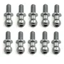 10PCS Metal Pull Rods Shocks Ball Head M3 for TAMIYA TT01 TT02 D5 1/10 RC Car On-Road Vehicles Models Toys Spare Parts 53640